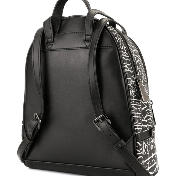 Michael Kors Newsprint Rhea Backpack - Picture 2 of 5
